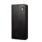  iPhone 14 Plus Fodral Flip Crazy Horse Svart