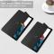  Samsung Galaxy Tab A9 Plus Fodral Hybrid Pennhållare Svart