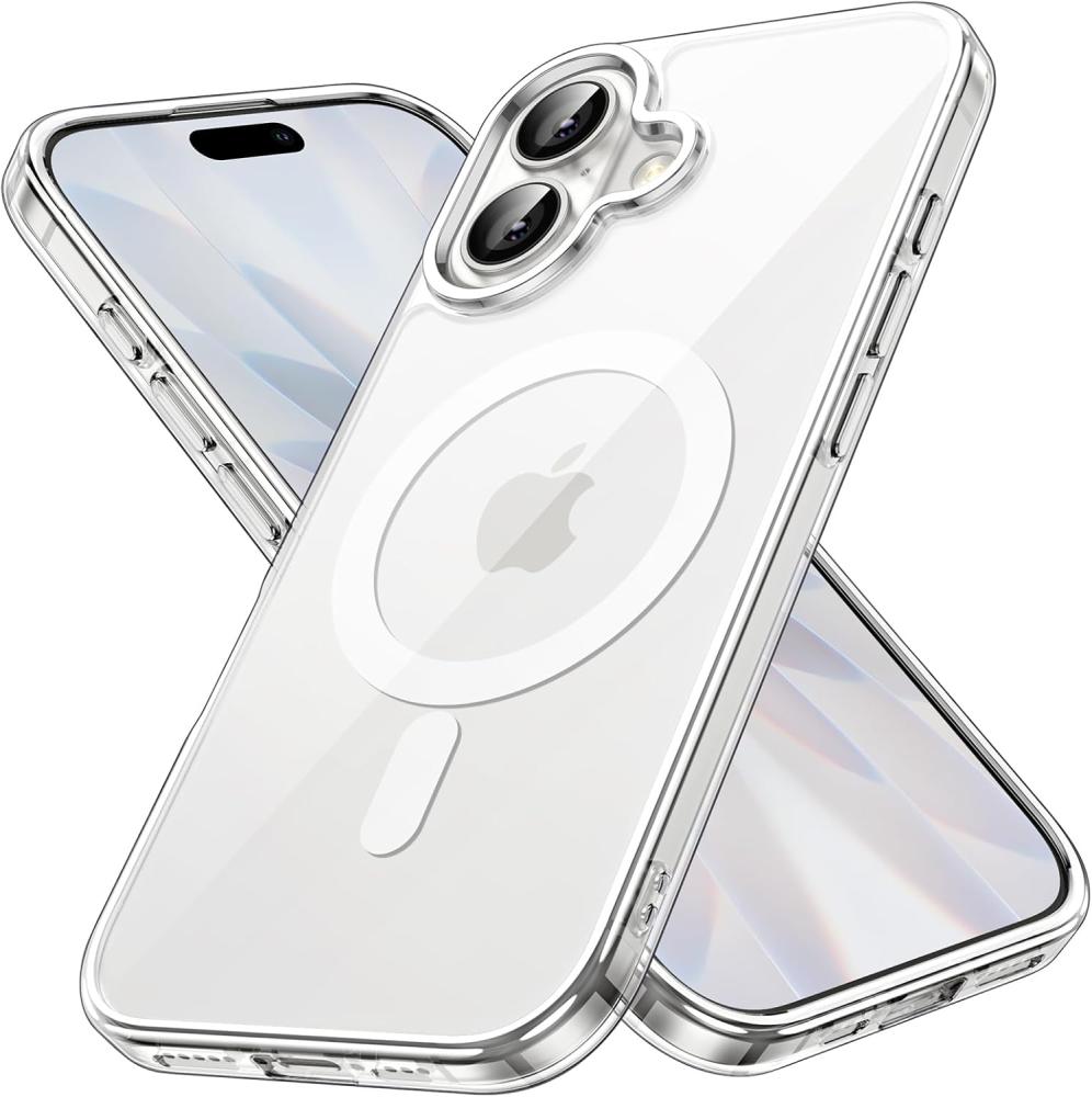  iPhone 17 Transparent MagSafe Skal – Robust & Klar