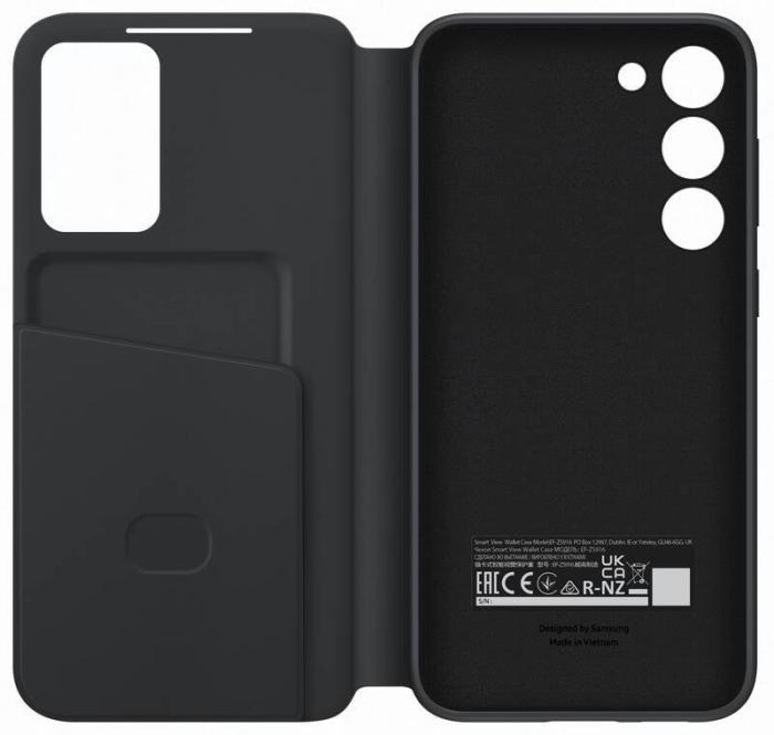 Bild 2, Samsung Samsung Galaxy S23 Plus Fodral Clear View Svart