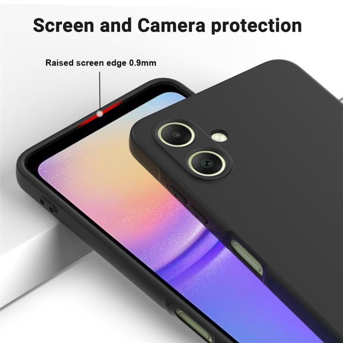 Bild 4,  Samsung Galaxy A07 Skal Liquid Silikon Svart