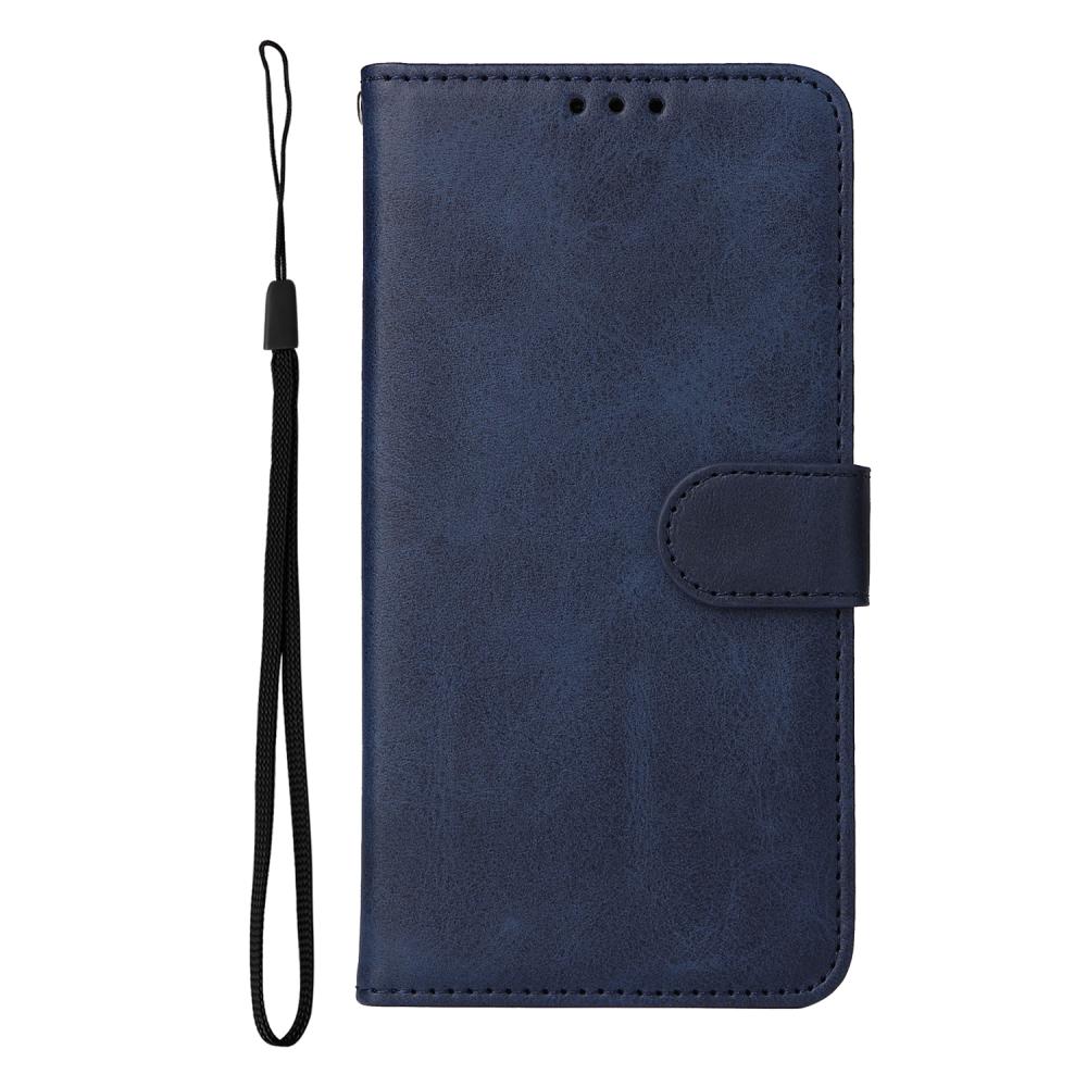  Samsung Galaxy S25 FE Plånboksfodral Läder Blå