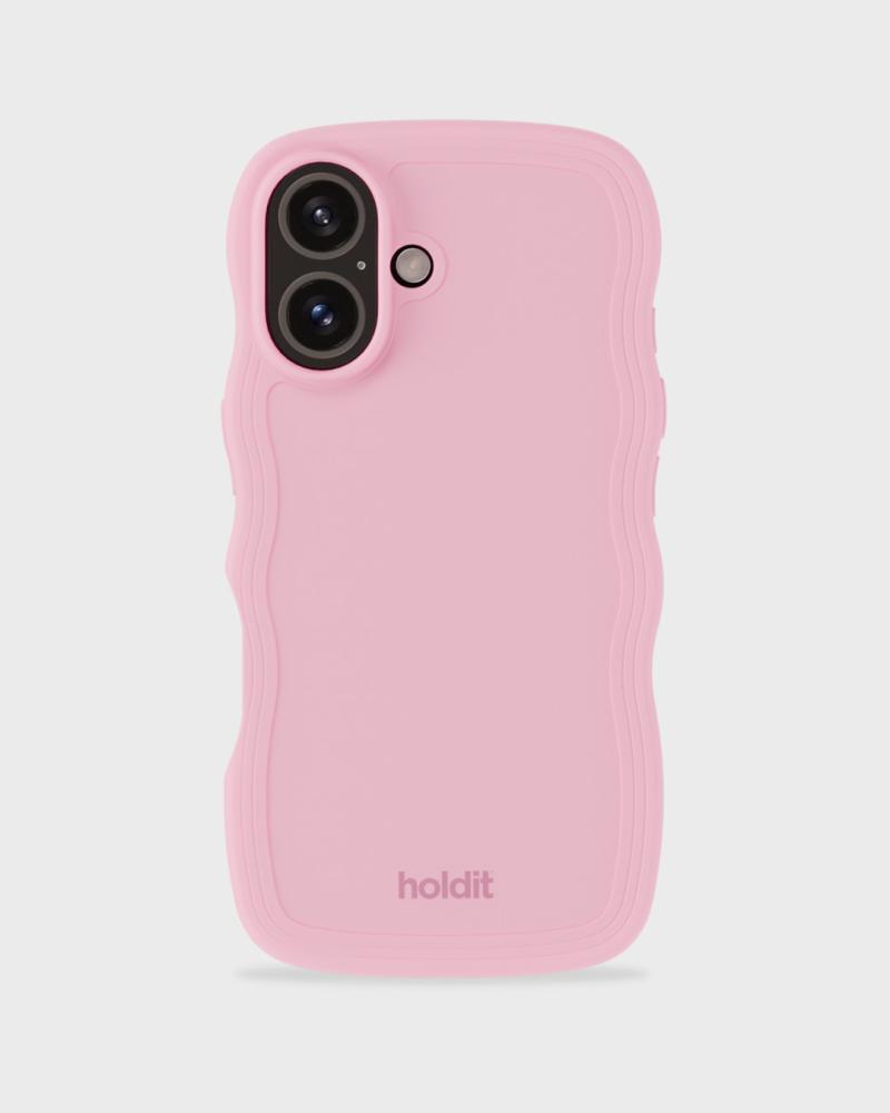 holdit holdit iPhone 16 Skal Wavy Pink