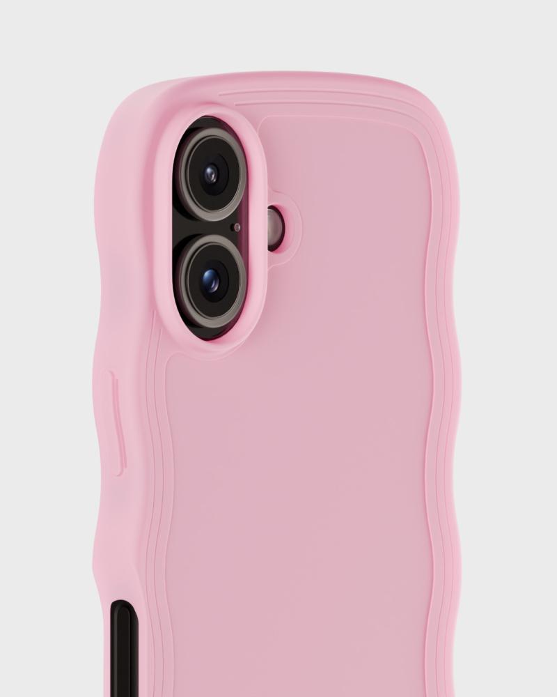 holdit holdit iPhone 16 Skal Wavy Pink
