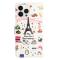  iPhone 16 Pro Max Fodral Med Tryck Eiffeltornet