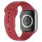 ColorPop Apple Watch 42/44/45/46/49 mm Silikon Armband (M/L) Crimson