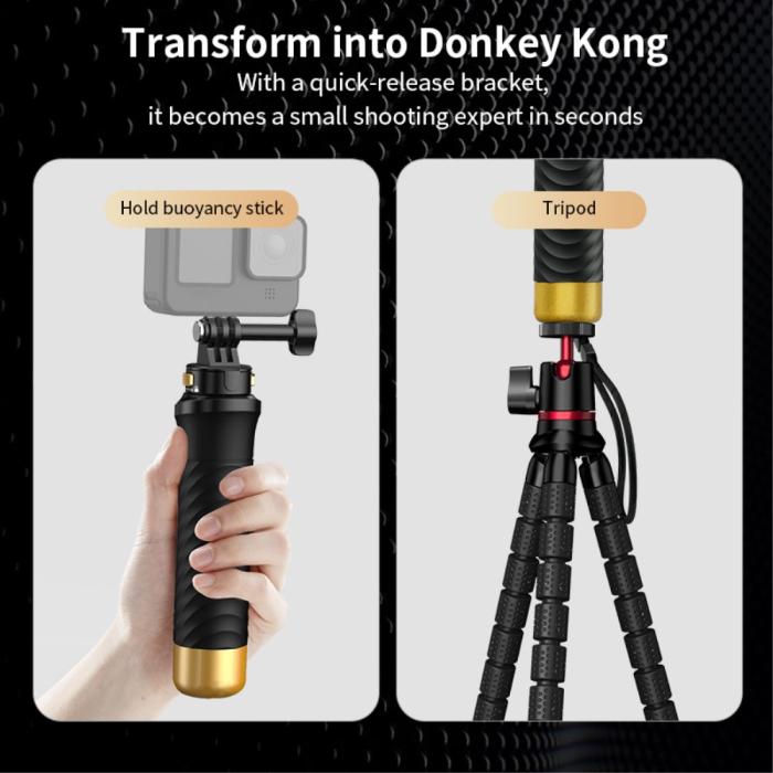 Bild 4,  MagSafe Flytande Selfiestick För Actionkamera / Mobil