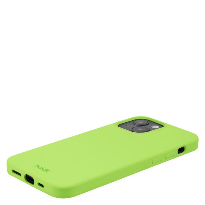 Bild 3, holdit holdit iPhone 14/13 Mobilskal Silikon Acid Green