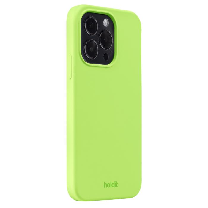 Bild 2, holdit holdit iPhone 14 Pro Mobilskal Silikon Acid Green