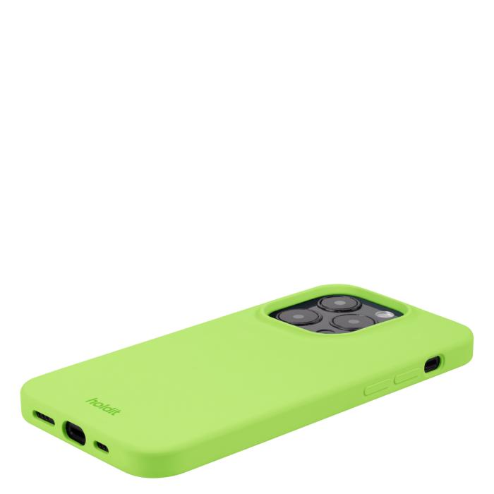 Bild 3, holdit holdit iPhone 14 Pro Mobilskal Silikon Acid Green