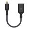  Lightning till USB-A Kabeladapter Svart