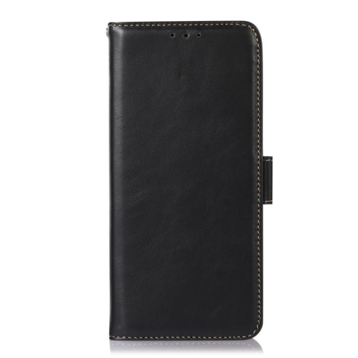 Bild 2,  OnePlus 11 5G Fodral RFID Crazy Horse Läder Svart