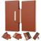  Samsung Galaxy S23 Ultra 2in1 Magnet Fodral Brun