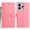  Xiaomi Redmi Note 14 5G Plånboksfodral Läder Rosa