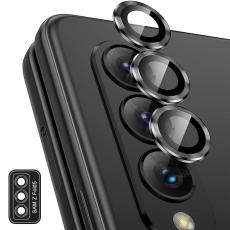 ENKAY ENKAY Galaxy Z Fold 5 Linsskydd Aluminium H&auml;rdat Glas Svart