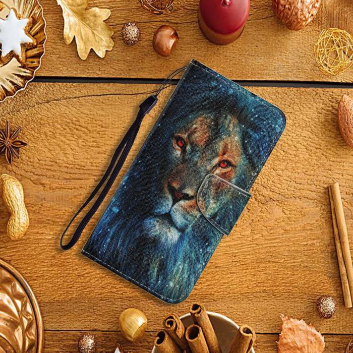 Bild 5,  Samsung Galaxy A52 / A52s - Fodral Med Tryck - Lejon