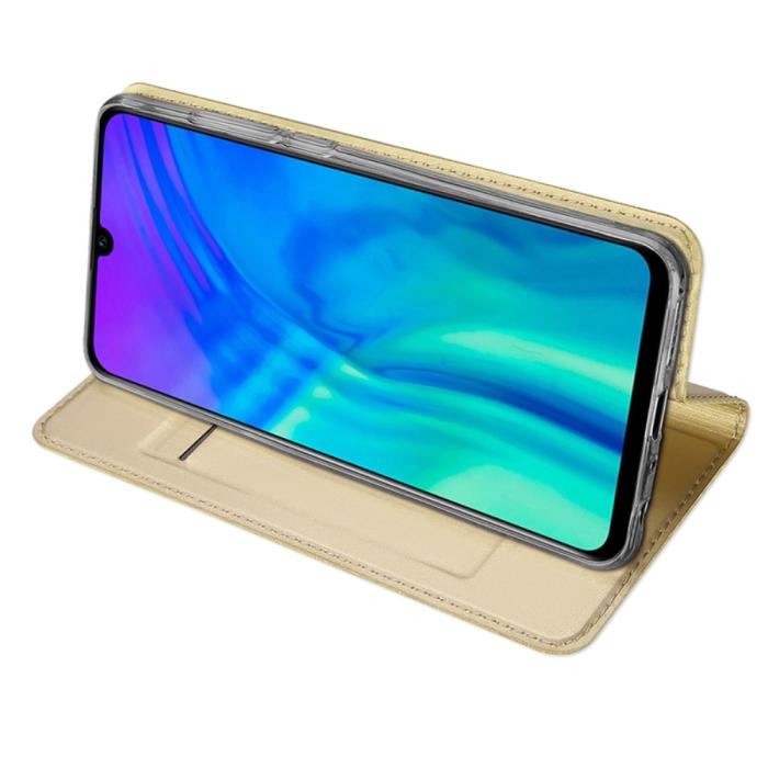 Bild 5, DUX DUCIS Honor 20 Lite - DUX DUCIS Plånboksfodral - Guld
