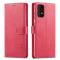 LC.IMEEKE LC.IMEEKE Samsung Galaxy A53 5G Fodral Läder Röd/Rosa