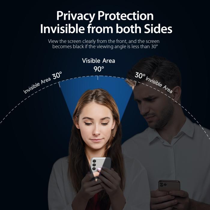 Bild 2, DUX DUCIS DUX DUCIS iPhone 18 Pro Skärmskydd Heltäckande Privacy