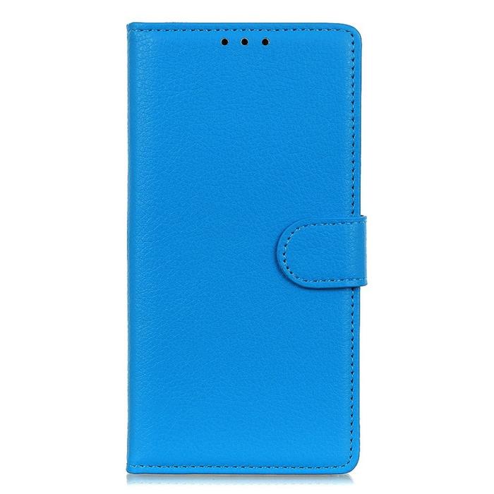 Bild 5,  Xiaomi 17T Pro Fodral Litchi Läder Blå