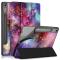  Lenovo Tab P12 Fodral Tri-Fold Läder Cosmic Space