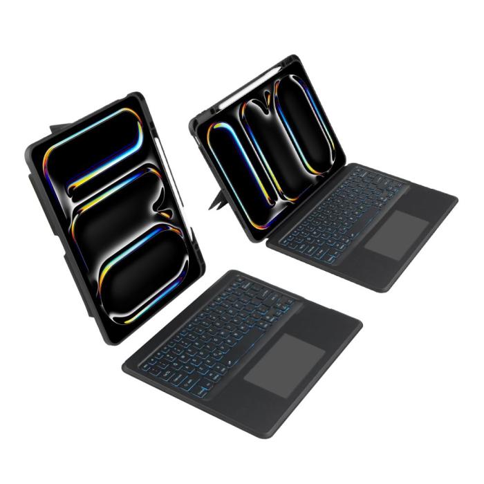 Bild 6, Tech-Protect Tech-Protect iPad Pro 13 2025/2024 Fodral SmartCase Tangentbord