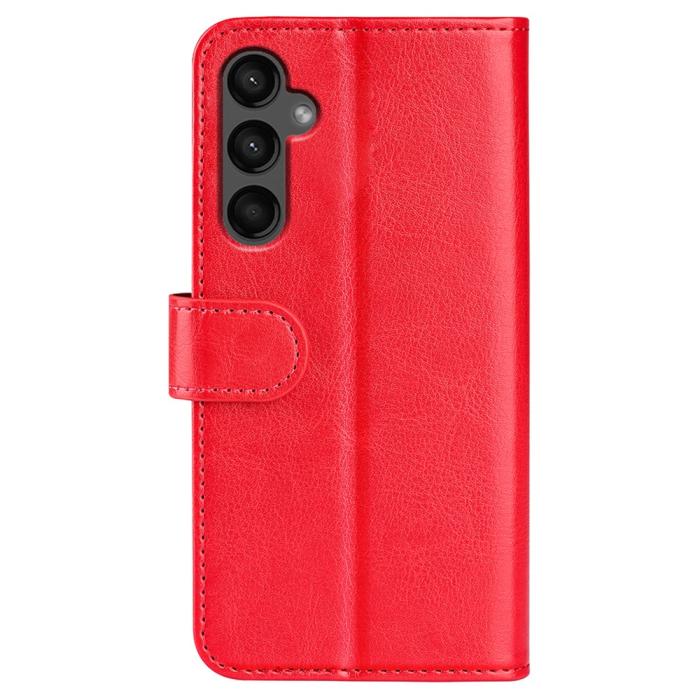 Bild 6,  Samsung Galaxy A15 5G Fodral Läder Röd