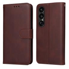  Sony Xperia 1 VII Fodral L&auml;der Brun