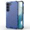  Samsung Galaxy S23 Skal Shockproof Honeycomb Textur Blå