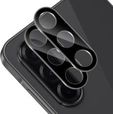  2-Pack Samsung A17 Linsskydd I H&auml;rdat Glas - Svart