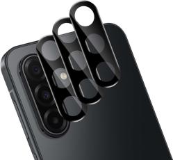  3-Pack Samsung A17 Linsskydd I H&auml;rdat Glas - Svart
