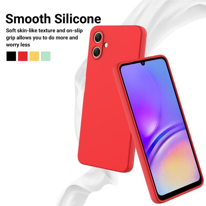 Bild 3,  Samsung Galaxy A07 Skal Liquid Silikon Röd