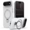  iPhone Air Skal MagSafe Kickstand Hybrid Vit