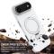  iPhone Air Skal MagSafe Kickstand Hybrid Vit