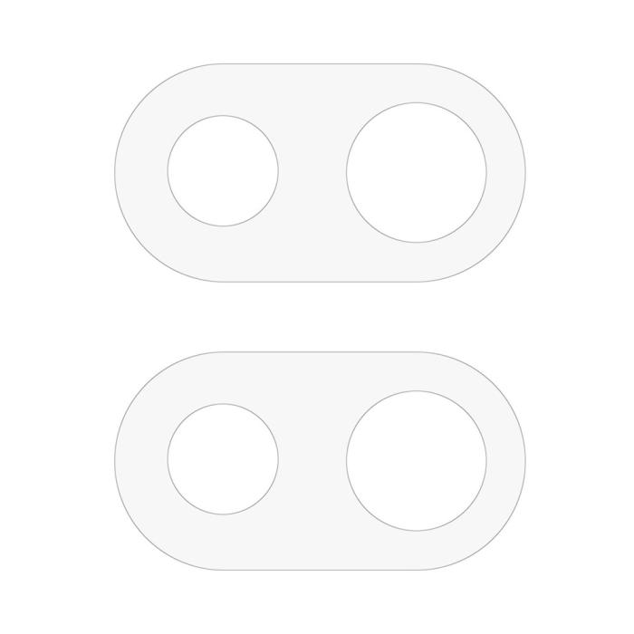 Bild 2,  Google Pixel 10a 2-PACK Linsskydd Härdat Glas Transparent