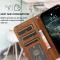  iPhone 14 Fodral 2in1 Magnet Fodral / Skal Brun