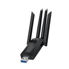  Tr&aring;dl&ouml;s USB 3.0 N&auml;tverkskort Dual-Band Svart