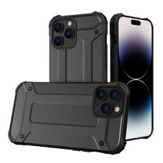  iPhone 15 Pro Max Skal Shockproof Armor Hybrid Svart