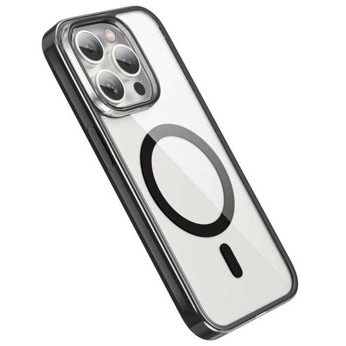 Bild 3, ColorPop ColorPop iPhone 15 Pro Max Skal CH MagSafe Transparent/Svart
