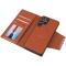  Samsung Galaxy S23 Ultra 2in1 Magnet Fodral Brun
