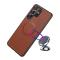  Samsung Galaxy S23 Ultra 2in1 Magnet Fodral Brun