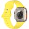 ColorPop Silikon Armband Butterfly Apple Watch 42/44/45/46/49 mm (S/M) Gul