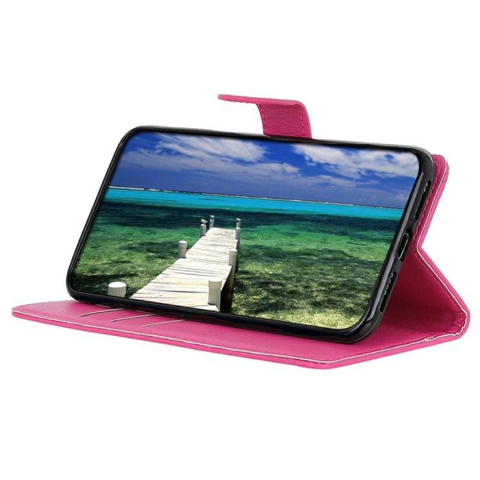 Bild 2,  Xiaomi 17T Pro Fodral Litchi Läder Rosa