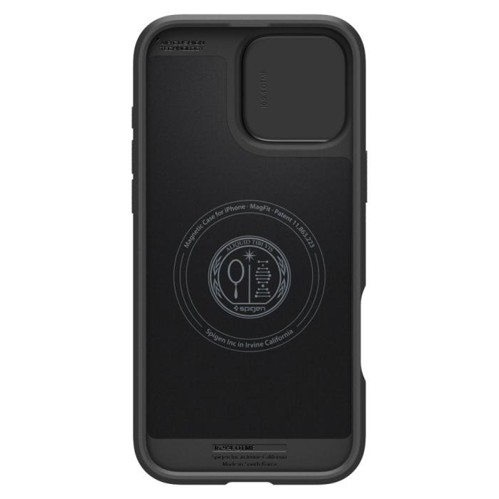 Bild 4, Spigen Spigen iPhone 16 Pro Max Skal MagSafe Optik Armor Svart
