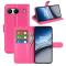  OnePlus Nord 4 Fodral Litchi Läder Rosa