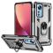  Xiaomi 12 Pro Skal Ring Hybrid Armor Silver