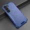  Samsung Galaxy S23 Skal Shockproof Honeycomb Textur Blå