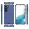  Samsung Galaxy S23 Skal Shockproof Honeycomb Textur Blå