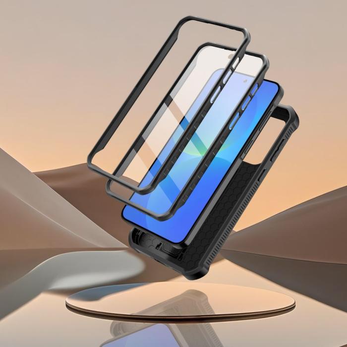 Bild 4, Tech-Protect Tech-Protect Galaxy A37 / A36 2-SET Skal Kevlar Cam+ Svart