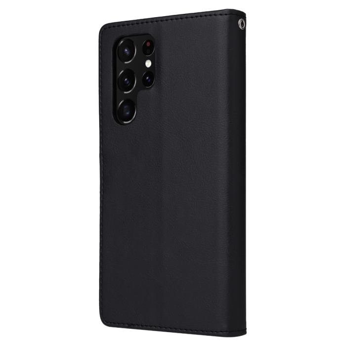 Bild 3,  Samsung Galaxy S22 Ultra Fodral 2in1 Magnet Svart